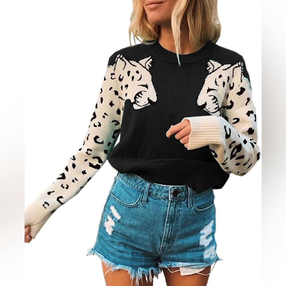 Beautiful Leopard Sweater